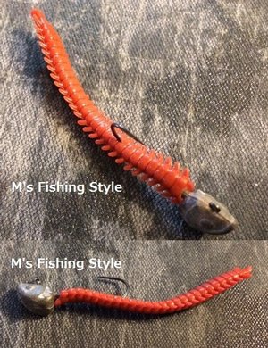 パワーイソメ・サンドワームの付け方