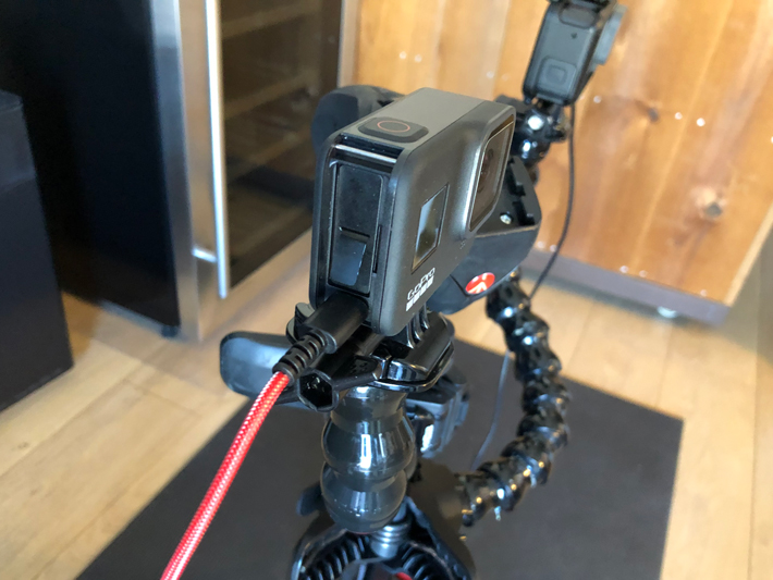 GoPro HERO8 を給電しながら撮影