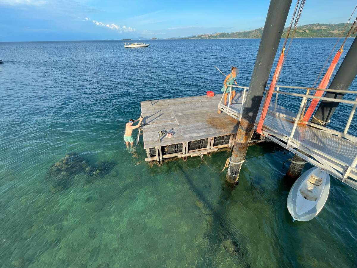 ココモリゾート ギリグデ 桟橋(船着き場)