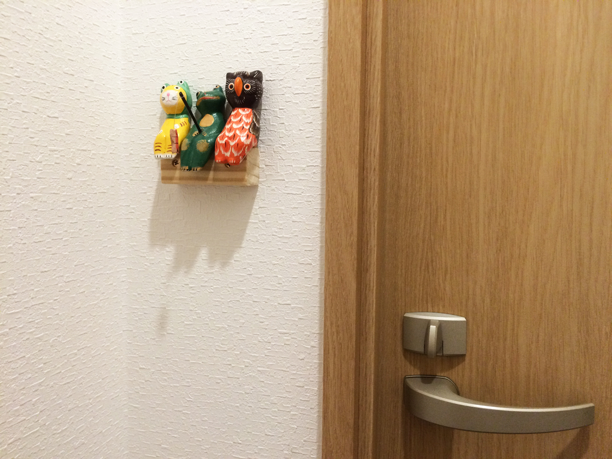 バリ島のお土産 木の彫り物 置物