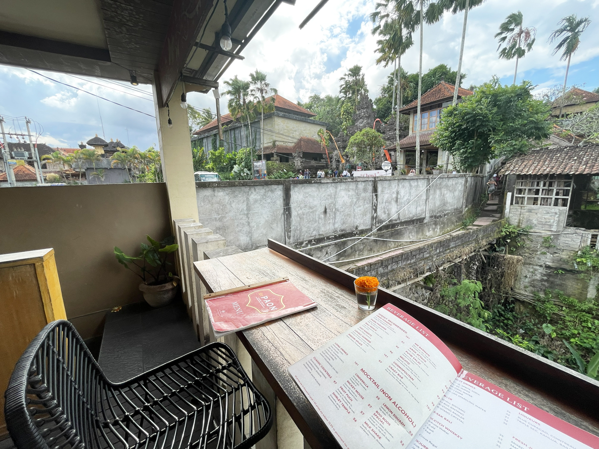 The PAON International Restaurant 景色が見える席