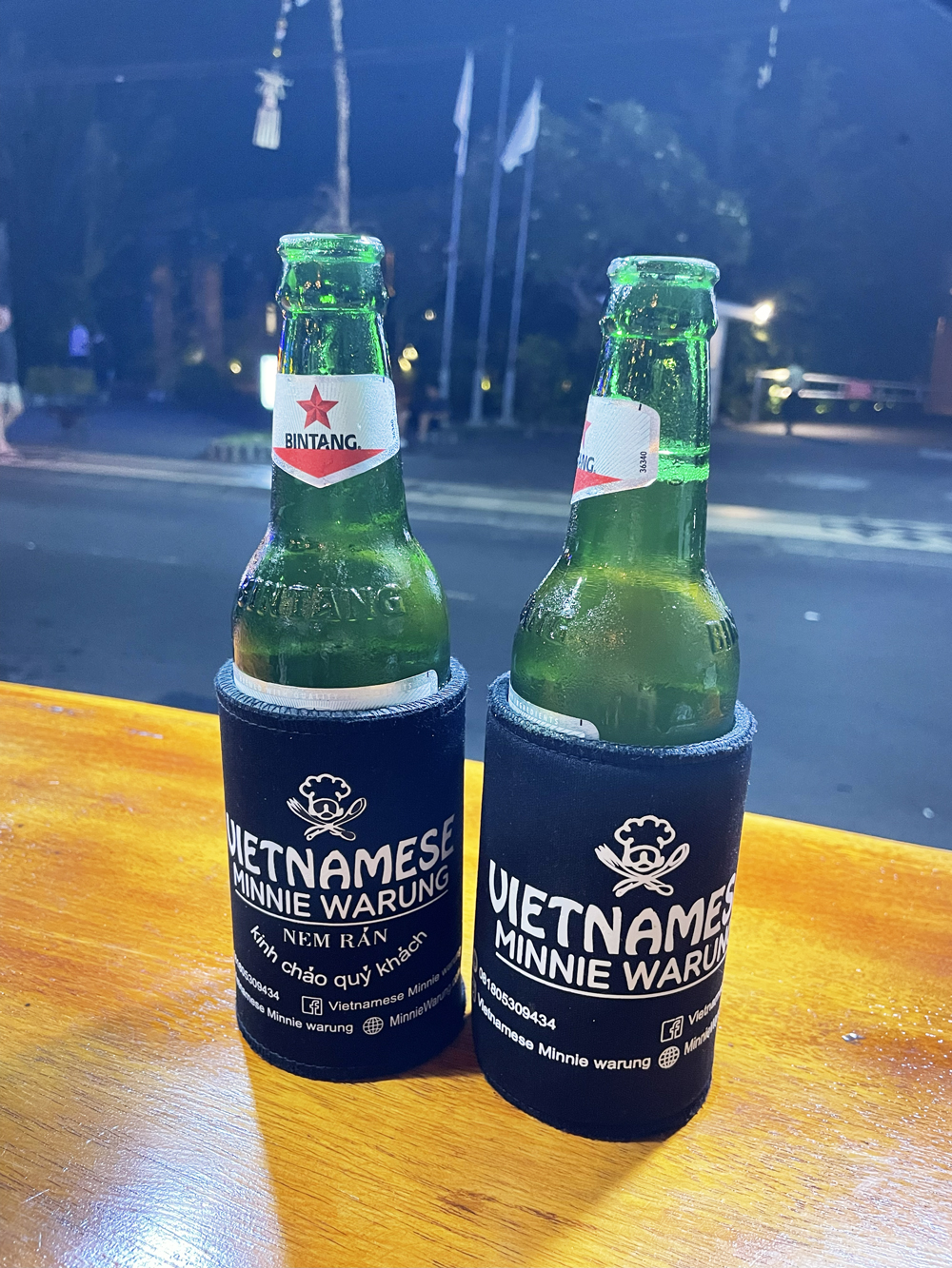 ビンタンビールで乾杯♪