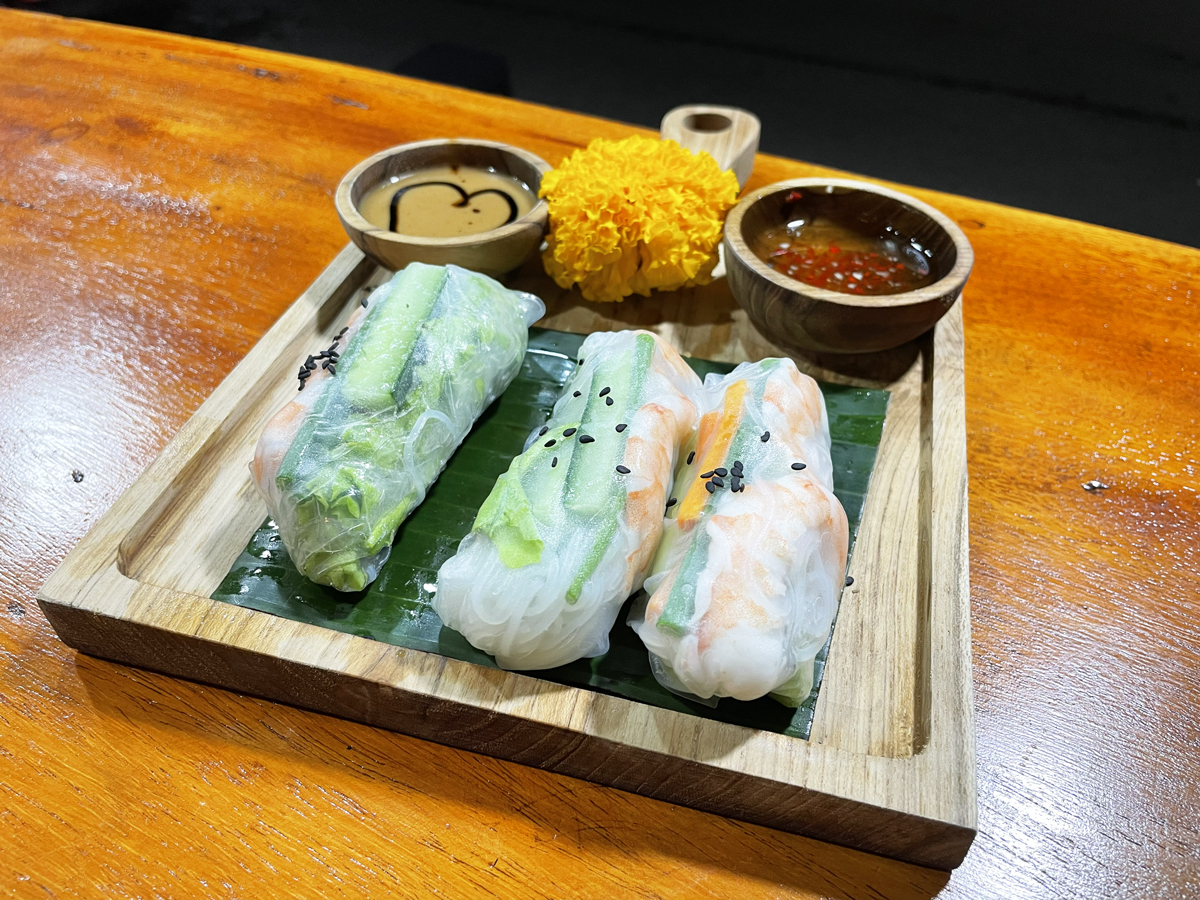 Rice Paper Raw Spring Roll 生春巻き